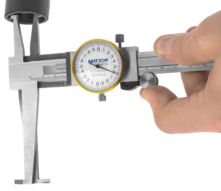 Штангенциркуль для измерения внутренних канавок МЕГЕОН 80150 купить по низкой цене | МАКСПРОФИТ