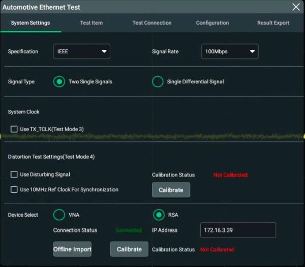 Тестирование устройств на соответствие требованиям стандартов Automotive Ethernet 100М/1000М Rigol DS70000-AENETC купить по низкой цене | МАКСПРОФИТ