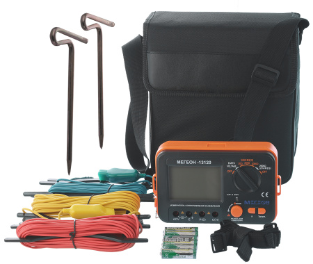 Омметр (измеритель сопротивления заземления)  МЕГЕОН 13120 купить по низкой цене | МАКСПРОФИТ