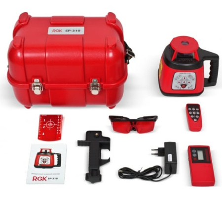 Лазерный нивелир RGK SP-310 4610011870446 купить по низкой цене | МАКСПРОФИТ